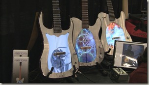 LCD Video Guitars from Visionary Instruments