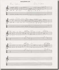 Muse Hysteria Tab