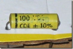 CDE Type WMF 1S22 Polyester Film capacitor