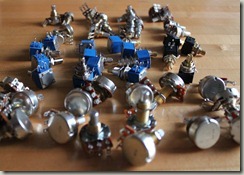 Field of Potentiometers