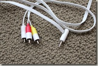 4 conductor TRRS cable - like an iBook audio/video cable