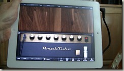 Amplitube on the iPad 2