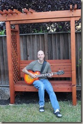 John's birthday present.  The bench is now stained