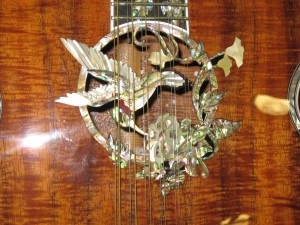 Minarik Acoustic with Hummingbird Inlays