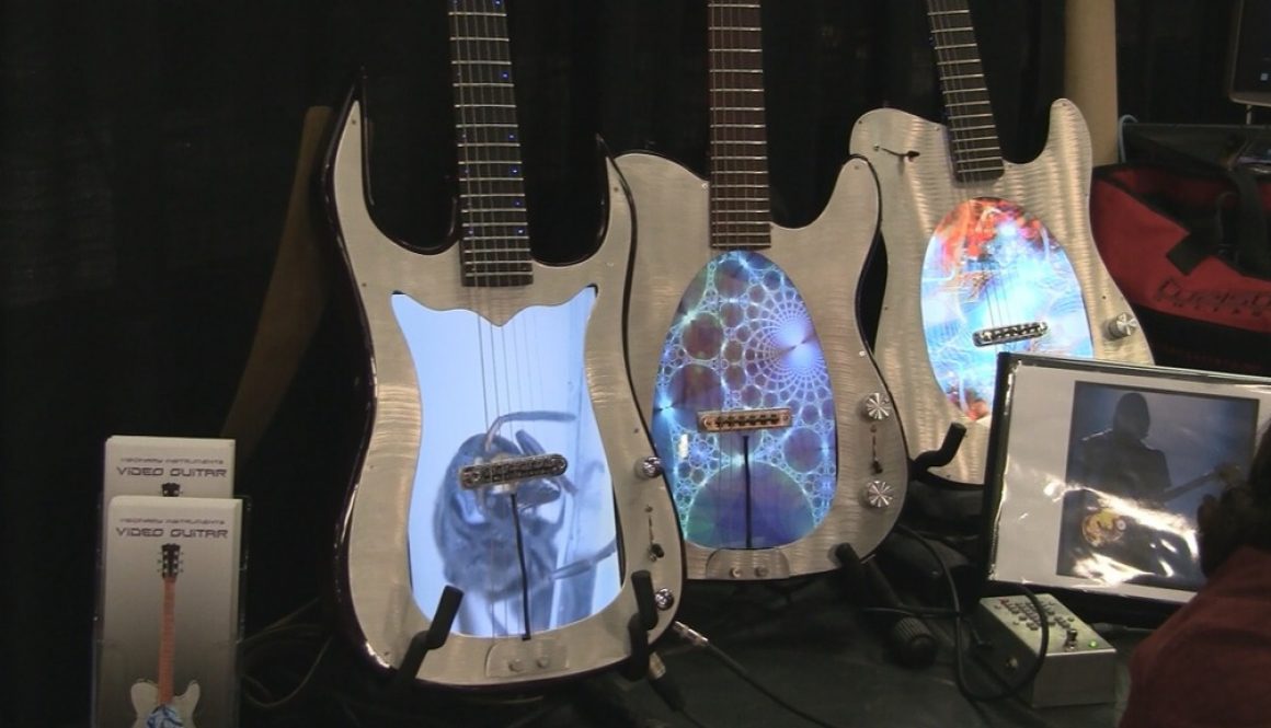 LCD Video Guitars from Visionary Instruments