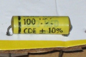 CDE Type WMF 1S22 Polyester Film capacitor