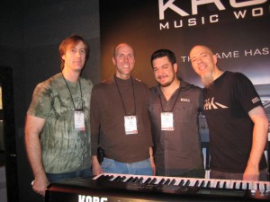 Bill Jenkins, Me, Rich Formidoni and Jordan Bill Jenkins, Me, Rich Formidoni and Jordan Rudess
