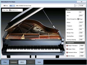 KRONOS SGX-1 grand piano