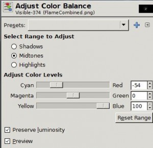 FlameColorBalanceSettings FlameColorBalanceSettings
