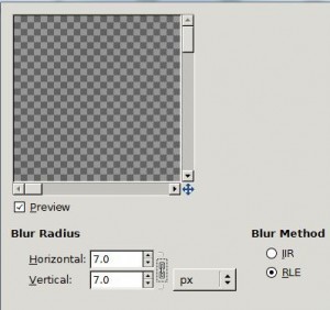 Second Flame Gaussian Blur Settings Second Flame Gaussian Blur Settings