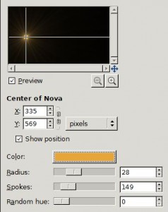 Supernova Settings Supernova Settings
