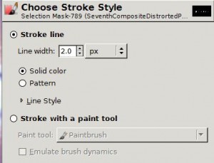 Text Stroke Selection Text Stroke Selection