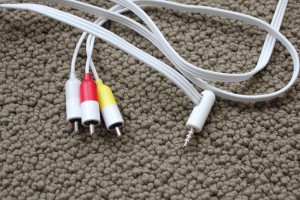 4 conductor TRRS cable - like an iBook audio/video cable