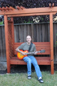 John's birthday present.  The bench is now stained