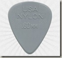 Dunlop Nylon Standard Pick .60mm