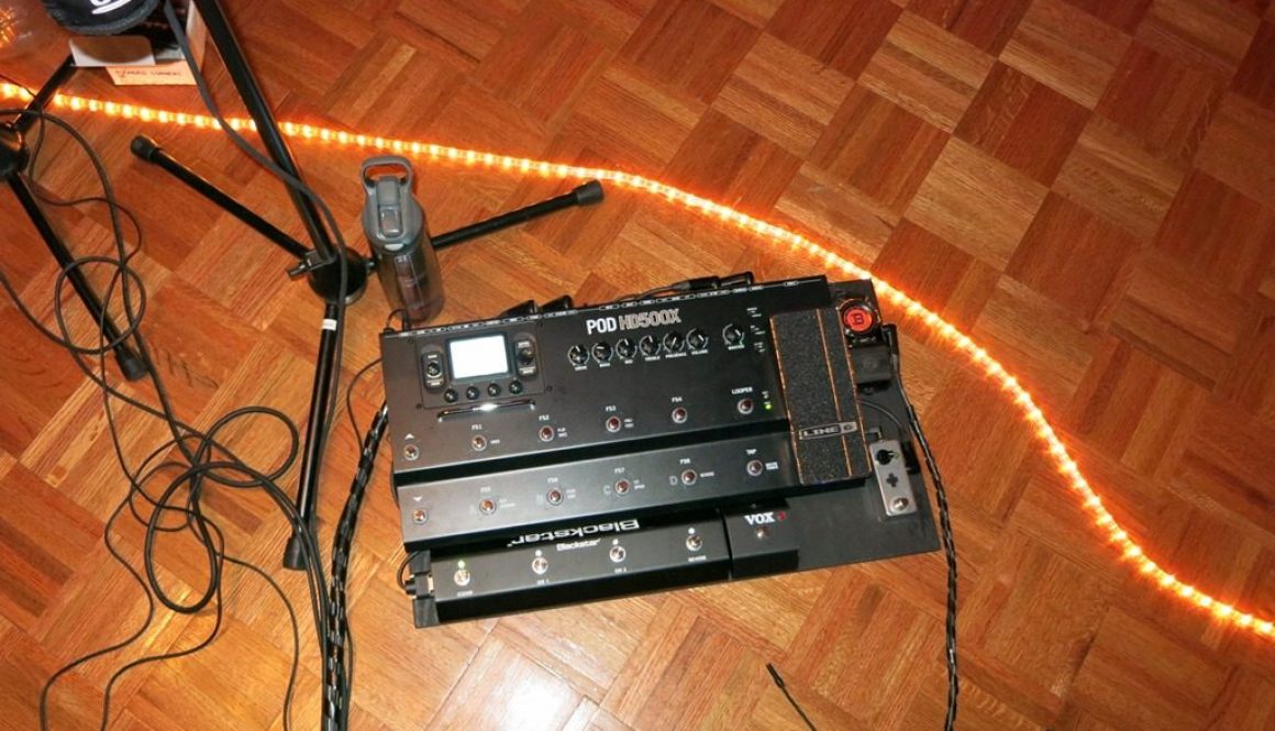 New HD500X Pedal Board