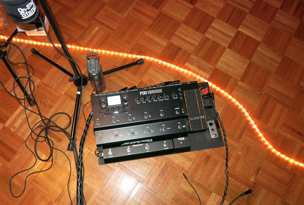 New HD500X Pedal Board