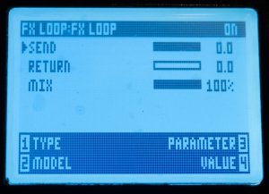 FX Loop Settings