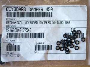 O-Ring Keyboard Dampers