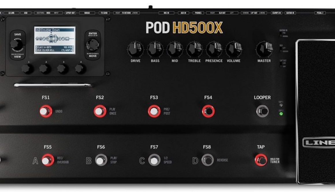 Line 6 HD500X Top