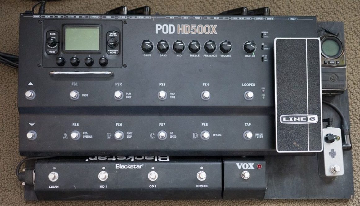 New Pedalboard HD500X