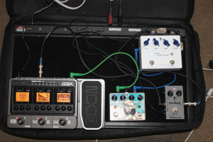 Pedal Board with Zoom G3X
