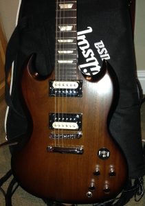 Gibson 2013 SG and Gig Bag