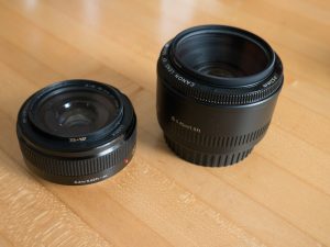 DSLR vs Micro 43 50mm Lens DSLR vs Micro 43 50mm Lens