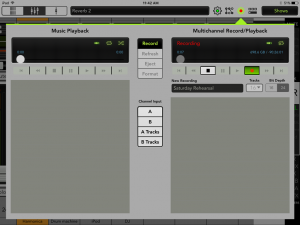Master Fader Multichannel Record/Playback Master Fader Multichannel Record/Playback