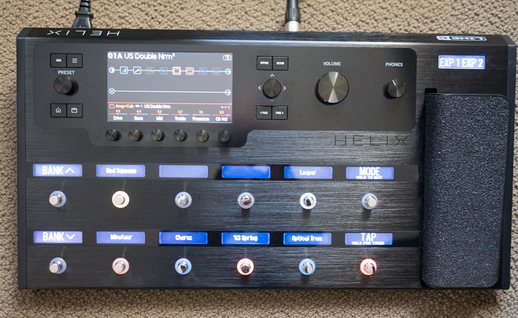 Line 6 Helix Has Landed