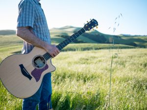 Guitar Sunset Hike Greener