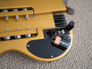 Traveler Guitar Battery Removed