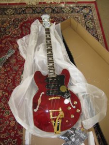 Brand New Epiphone Riviera Custom P 93
