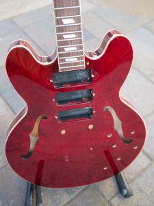 Epiphone Before Polishing
